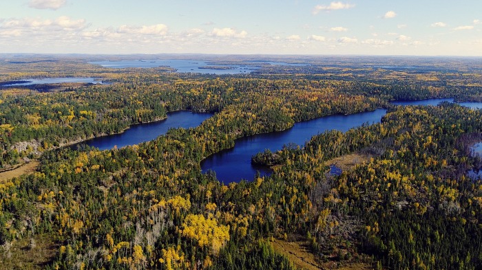 Thousands of lakes